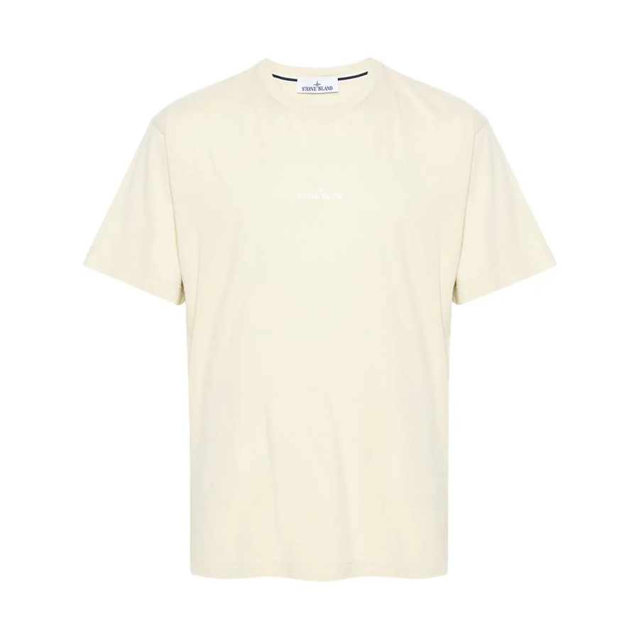 T-shirt: Logo Dorsale Beige