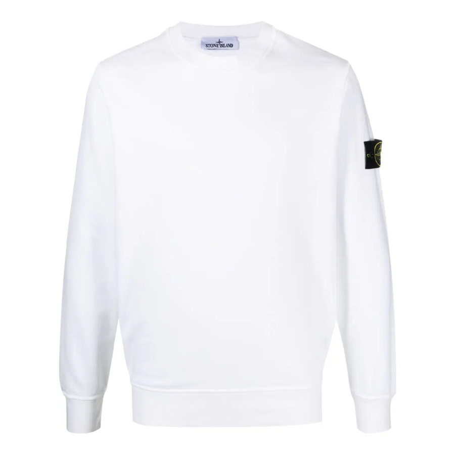 Pullover Stone Island: Bianco