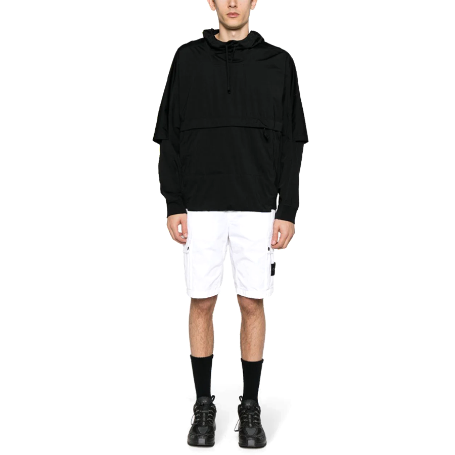 Short Cargo Stone Island: Bianco