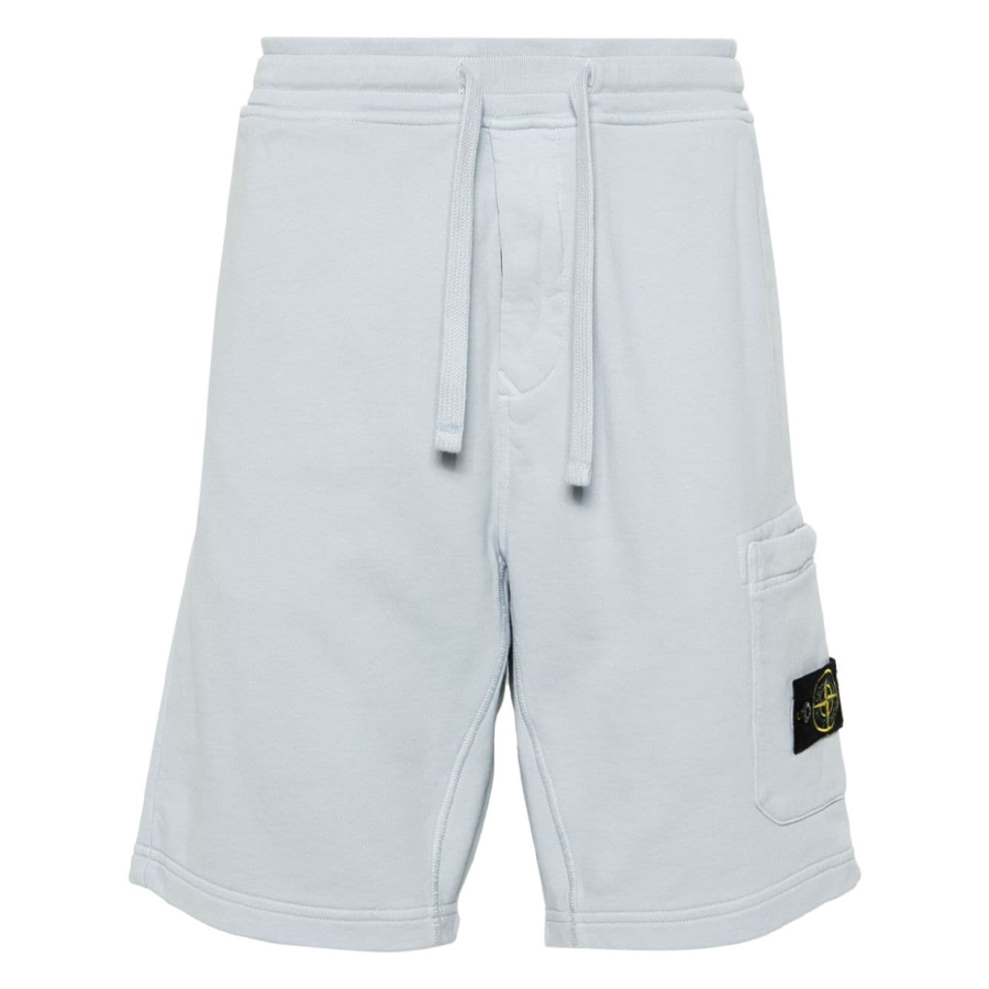 Short Cargo in Cotone: Blu Chiaro