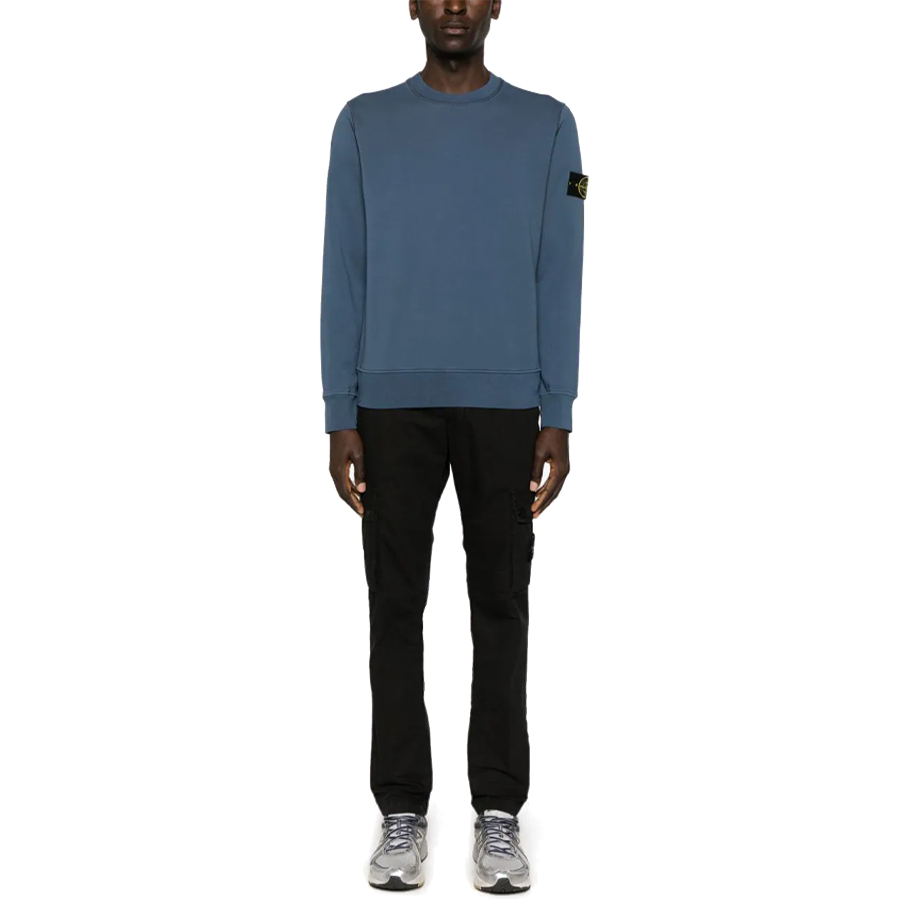 Pullover Stone Island: Blu