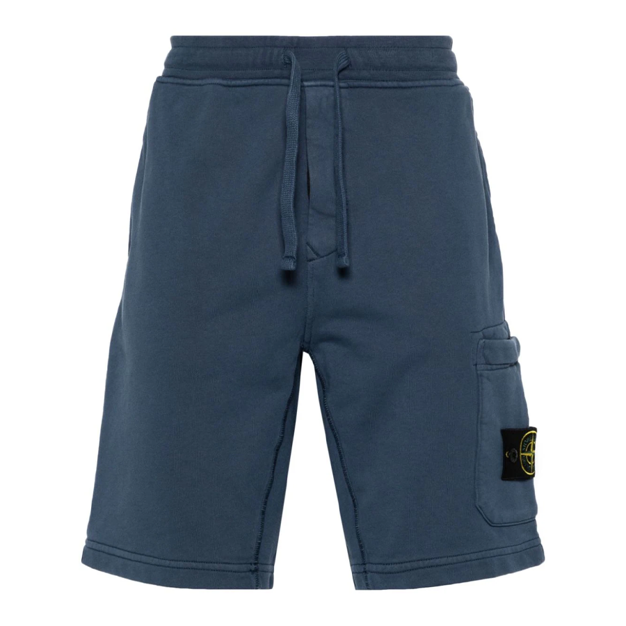 Short Cargo in Cotone: Blu