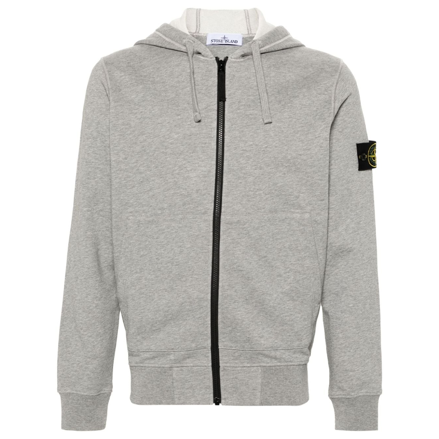 Gilet con Cappuccio Stone Island: Grigio