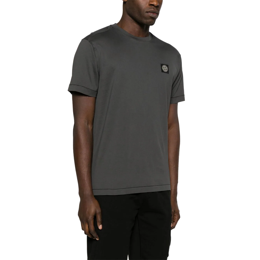 T-shirt Classico Stone Island: Grigio Scuro