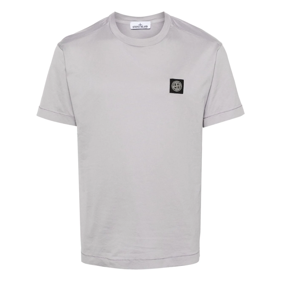 T-shirt Classico Stone Island: Grigio Chiaro