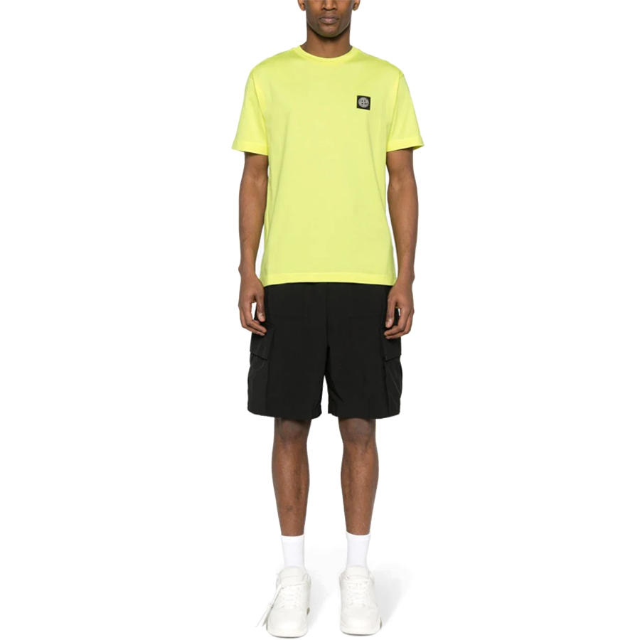 T-shirt Classico Stone Island: Giallo