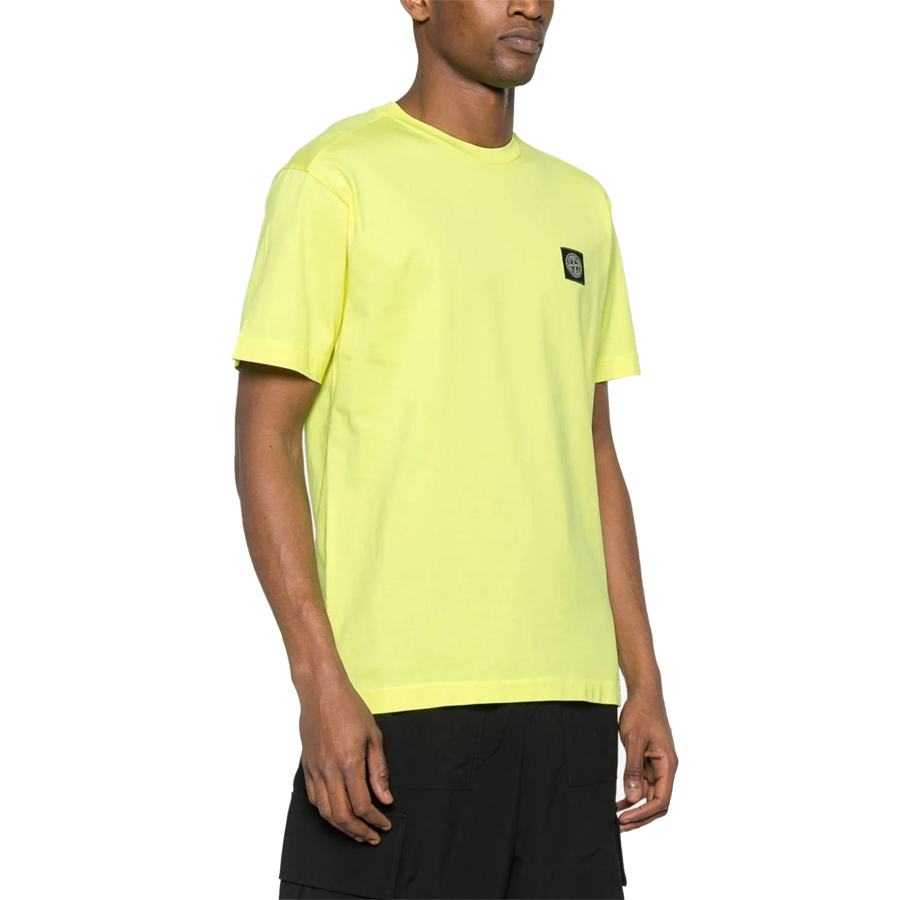 T-shirt Classico Stone Island: Giallo