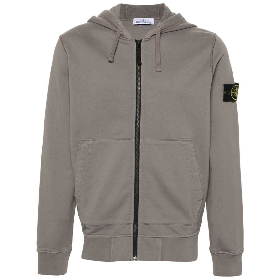 Gilet con Cappuccio Stone Island: Marrone