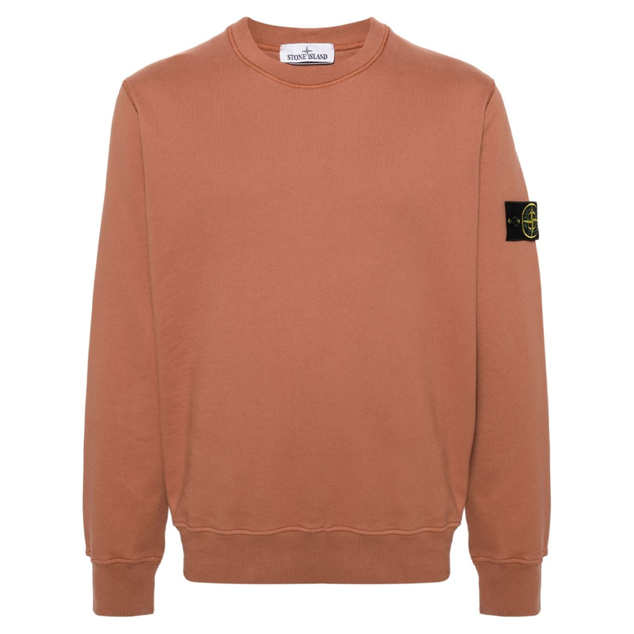 Pullover Stone Island: Marrone