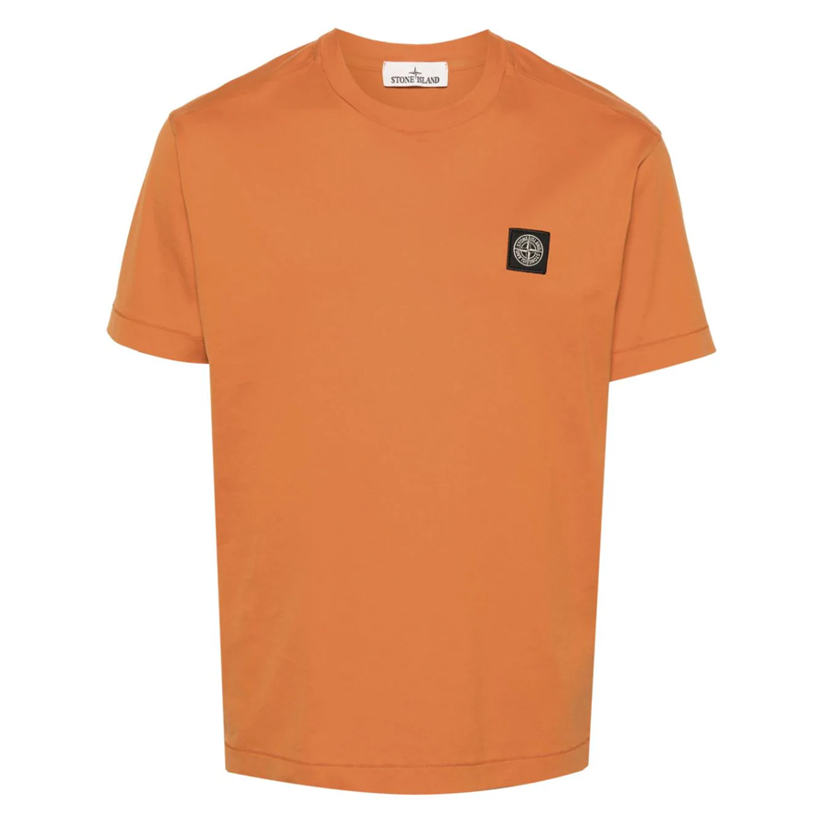 T-shirt Classico Stone Island: Arancione