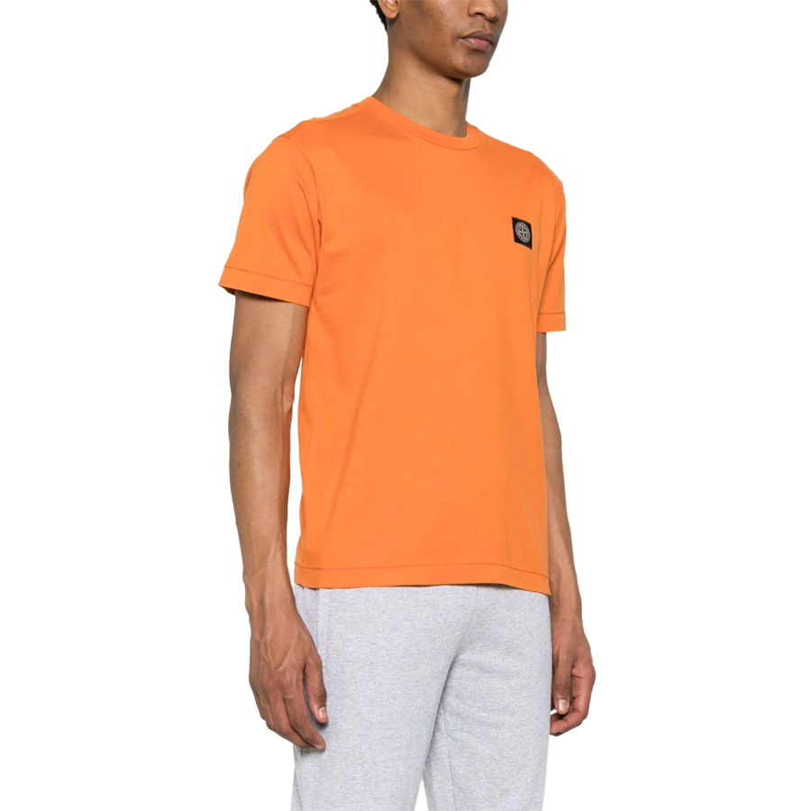 T-shirt Classico Stone Island: Arancione