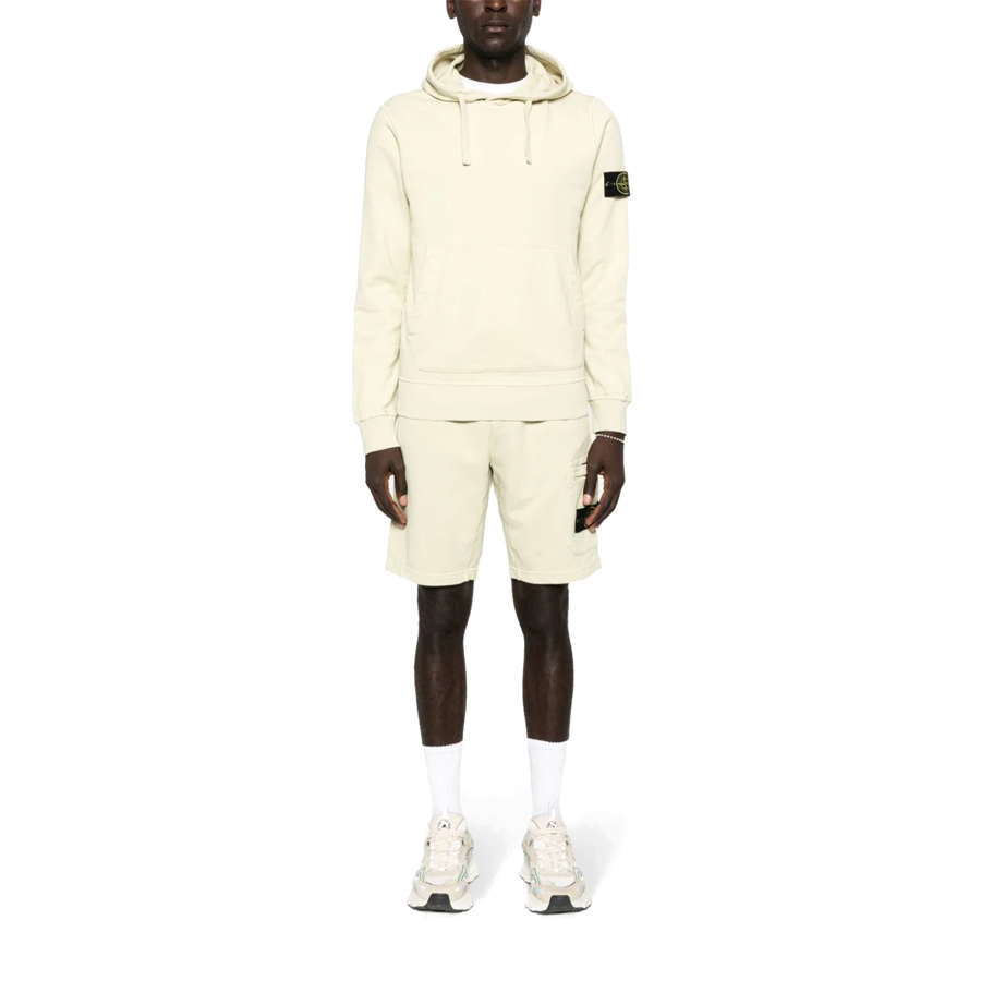 Felpa con Cappuccio Stone Island: Beige