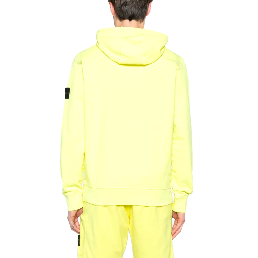 Felpa con Cappuccio Stone Island: Giallo