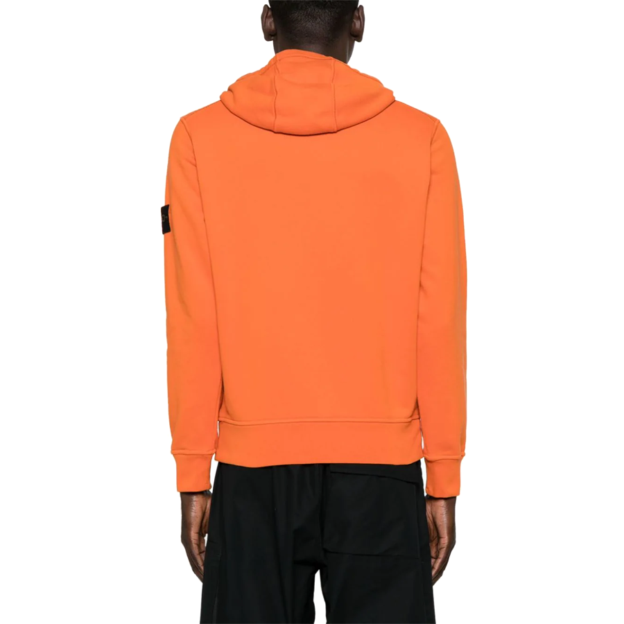 Felpa con Cappuccio Stone Island: Arancione