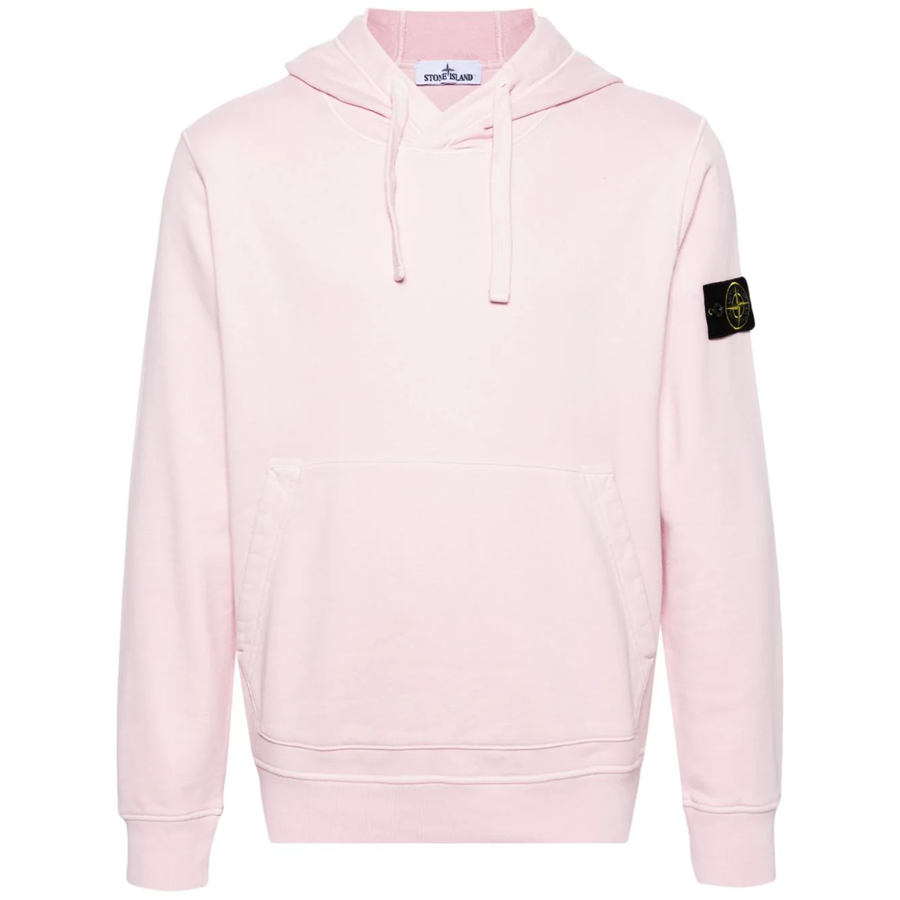 Felpa con Cappuccio Stone Island: Rosa