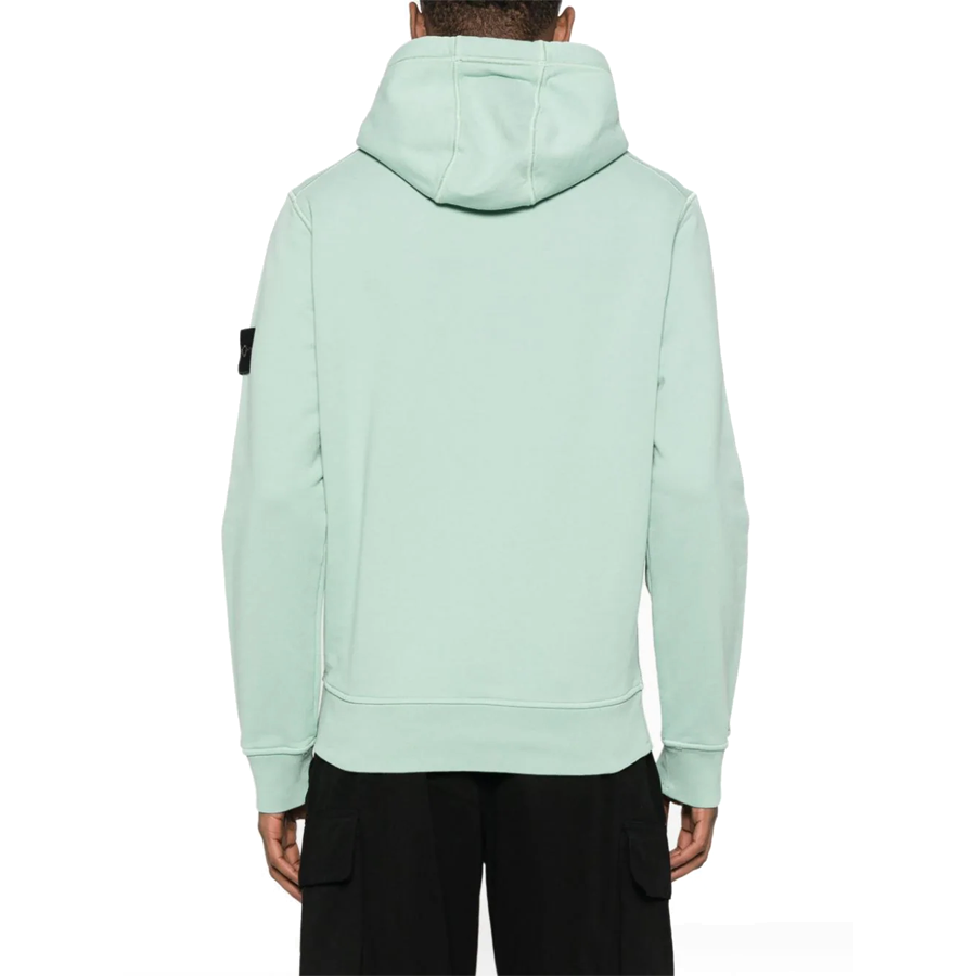 Felpa con Cappuccio Stone Island: Verde