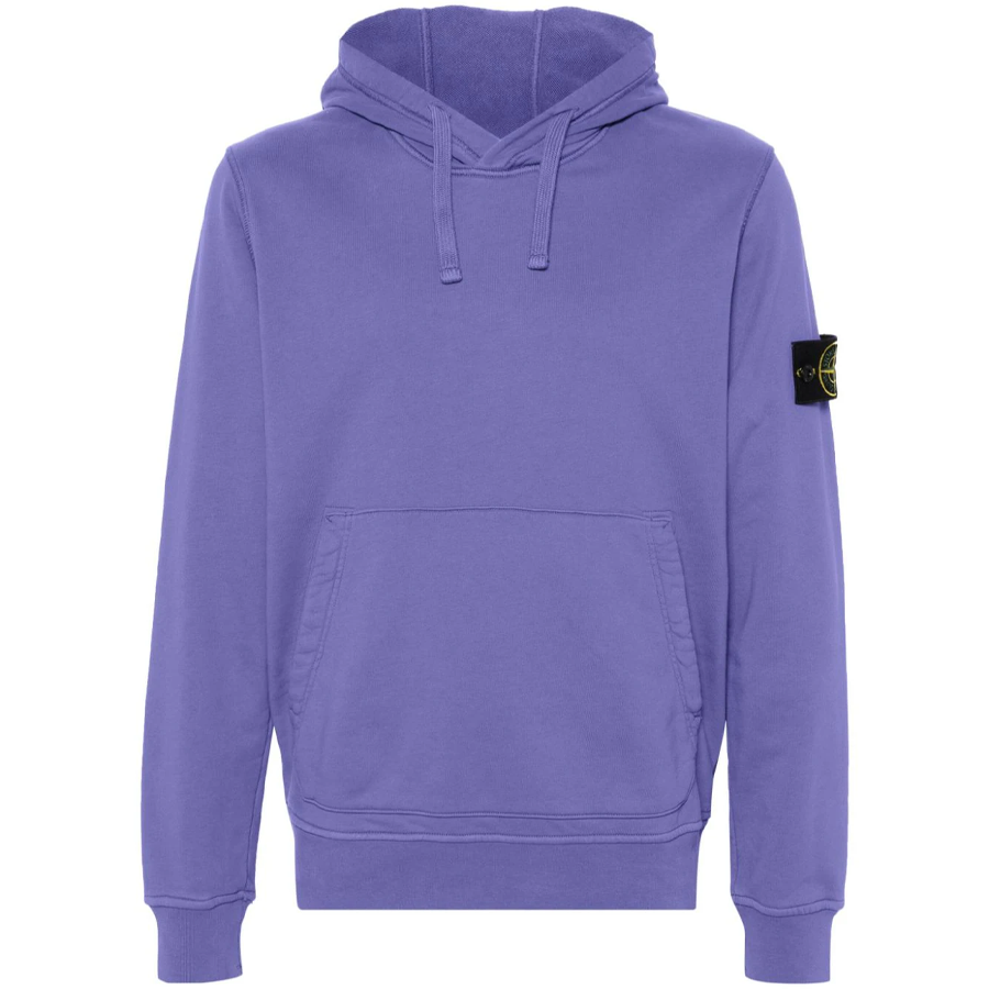 Felpa con Cappuccio Stone Island: Viola