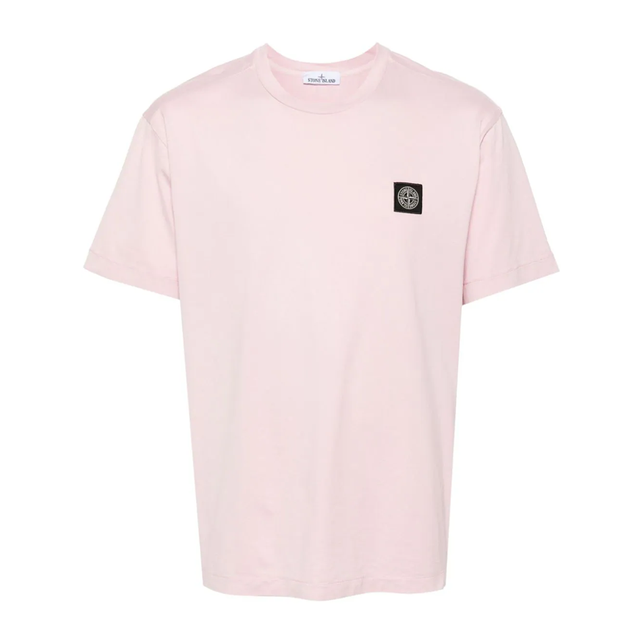 T-shirt Classico Stone Island: Rosa