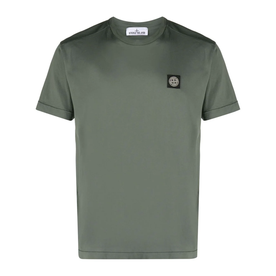 T-shirt Classico Stone Island: Verde Scuro