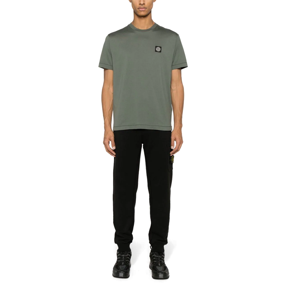 T-shirt Classico Stone Island: Verde Scuro